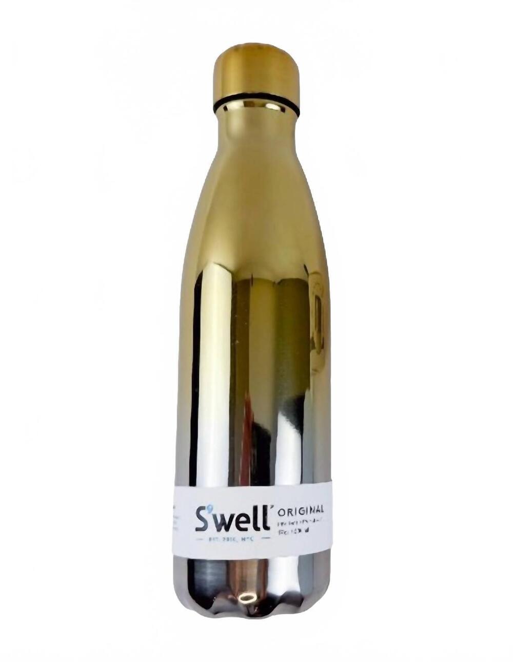 NEW S'WELL vacuum-insulated 17 oz bottles in gold